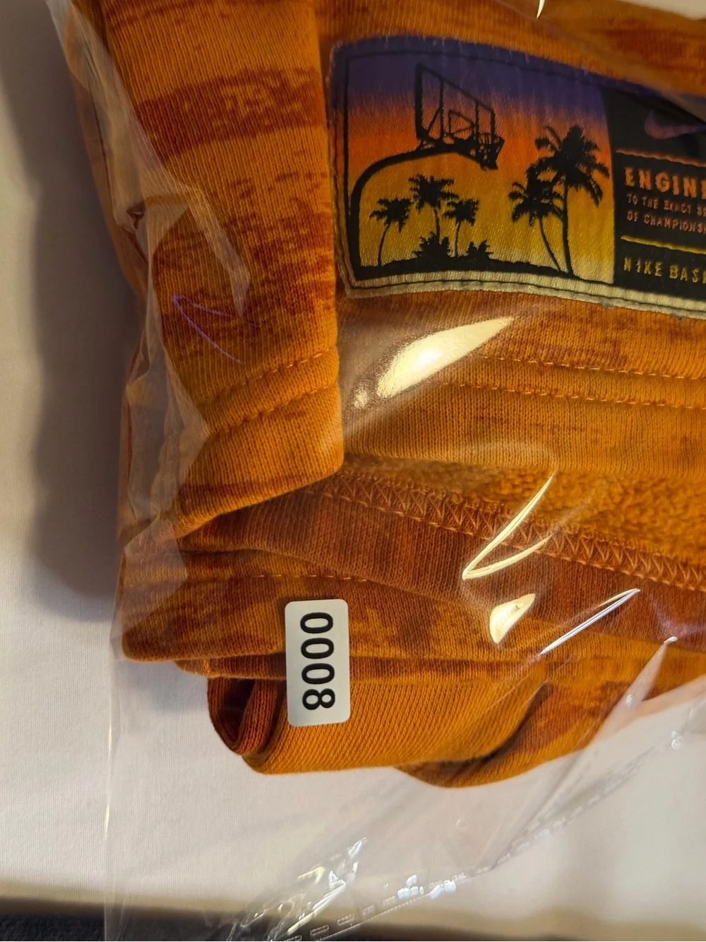 Nike Kids Orange Summer Hoops Shorts